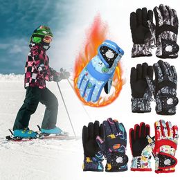 Skihandschoenen Wintersneeuw voor kinderen Jongens Meisjes Buiten Waterdicht Winddicht Sport Kinderen Warm Koudbestendig Snowboard 231109