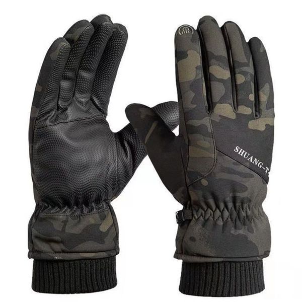 Gants de ski hiver unisexe imperméable neige camouflage tactique pour hommes femmes 230918