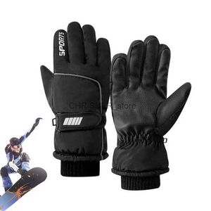 Skihandschoenen Winter Waterdichte herenhandschoenen Winddicht Sportvissen Touchscreen Rijden Motor Ski Antislip Warm Fietsen DameshandschoenenL23118