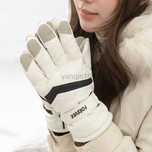 Gants de ski femmes hiver gants de ski étanche écran tactile snowboard coupe-vent chaud neige escalade course cyclisme pour fille sport HKD230727