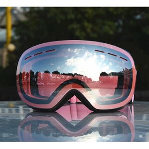 Lunettes de ski Anti-buée UV Coupe-vent Femmes Hommes Double Lentille Ski Masque Accessoires Snowboard Lunettes Lunettes Rose Big Snow 230821