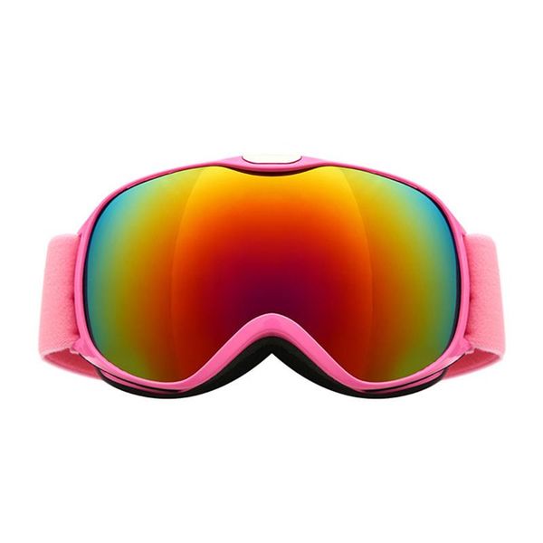 Lunettes de Ski garçons filles Anti-buée lunettes coupe-vent enfants hiver Sports de neige lunettes de Ski enfants UV400 Anti-éblouissement Snowboard Goggle