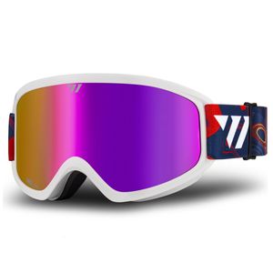 Lunettes de Ski marque professionnelle Double couches lentille antibuée UV400 lunettes Ski neige hommes femmes 230904