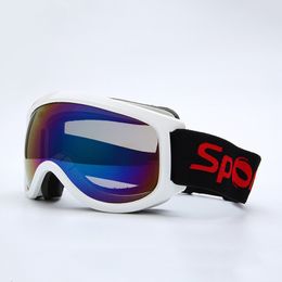 Gafas de esquí para niños Antifog UV400 Gafas de una sola capa Niña Gafas de nieve Deportes al aire libre Snowboard 221123