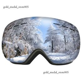Ski Goggles Double couches Anti Fog Snow Snowboard Lunes Snow Mothobile Eyewear Outdoor Sport Googles 230726 3173