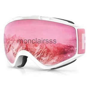 Gafas de esquí Findway Aldt Anti niebla Protección UV Nieve OTG Diseño sobre casco Compatible Ing Snowboard para jóvenes 220905 Drop Deliver Dhm750JMG 0JMG