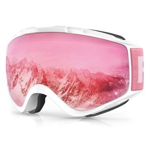 Ski Goggles Findway Aldult Anti Fog UV Bescherming Sneeuw OTG Design over helm compatibel met snowboarden voor jeugd 220905