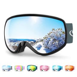 Skibril Findway Kindermasker AntiFog UV-beschermingsbril ing Snowboarding Sports voor 310 Compatibel met helm 221123