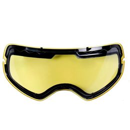 Lunettes de ski pour COPOZZ, lentille Double éclaircissante, pour lunettes de Ski du modèle GOG-201, augmente la luminosité, utilisation nocturne nuageuse, lentille uniquement 231005