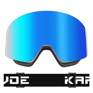 Lunettes de Ski KAPVOE extérieur hommes Snowboard Glasse hiver neige lunettes de soleil UV400 Attraction magnétique Anti-buée Ski 231109