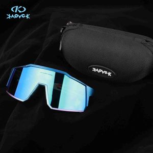 Skibrillen Kapvoe Sport Snowboardbrillen Skibrillen Outdoor Meekleurende Skibrillen Ski Zonnebril Heren MTB Dames UV400 Skimasker HKD230725