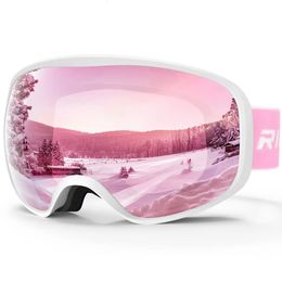 Gafas de esquí para niños, gafas de sol profesionales para esquí y snowboard de invierno, equipo deportivo AntiUV400 para niños de 110 años 231127