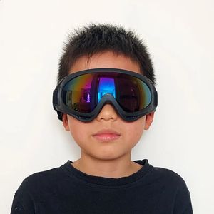 Ski Goggles Kids Professional Winter Snowboard Sunglasses Eyewear Anti UV400 Sports Equipment for Children Men Women 231109