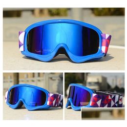 Gafas de esquí niños Skuble antifog UV400 Niños de 312 años Gasiones de nieve Sports Sports Sports Sports Girls Snowboard Deli Otpdm