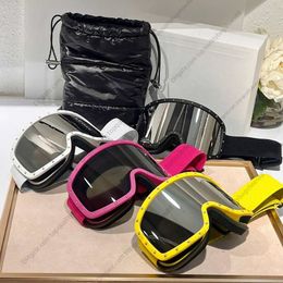 gafas de esquí gafas de sol de diseño de lujo Gafas fotocromáticas Hombres Mujeres rosa Gafas de esquí Protección UV para motos de nieve Gafas de nieve para todo tipo de clima Estilo múltiple