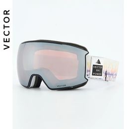 Lunettes de ski OTG Lunettes de ski Lunettes de neige Hommes UV400 Revêtements anti-buée Motoneige Snowboard Ski Femmes Lunettes de soleil Sport d'hiver en plein air 231208