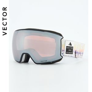 Ski Goggles OTG Ski Goggles Snow Glasses Men UV400 Anti-fog Coatings Snowmobile Snowboard Skiing Women Sunglasses Outdoor Winter Sport 230907