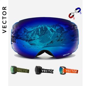 Lunettes de ski OTG lunettes de Ski lunettes de neige hommes UV400 revêtements Anti-buée planche à roulettes Snowboard ski femmes lunettes de soleil en plein air Sport d'hiver 231109