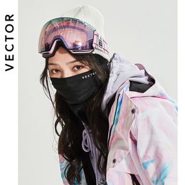 Gafas de esquí OTG Pequeña lente púrpura Snow Glasse UV400 Recubrimientos antiniebla Moto de nieve Snowboard Esquí Mujeres Hombres adultos al aire libre 230830