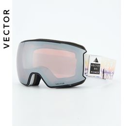 Lunettes de ski OTG Lunettes de neige Hommes UV400 Revêtements anti-buée Motoneige Snowboard Ski Femmes Lunettes de soleil Sports d'hiver en plein air 230729