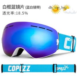 Lunettes de Ski PHMAX hommes Snowboard Glasse hiver extérieur neige lunettes de soleil Uv400 Double couches lentille Anti-buée Ski 231017 1659