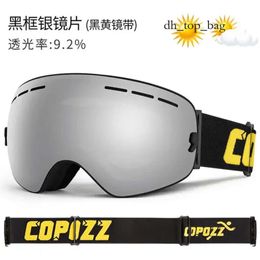 Lunettes de Ski PHMAX hommes Snowboard Glasse hiver extérieur neige lunettes de soleil Uv400 Double couches lentille Anti-buée Ski 231017 3100