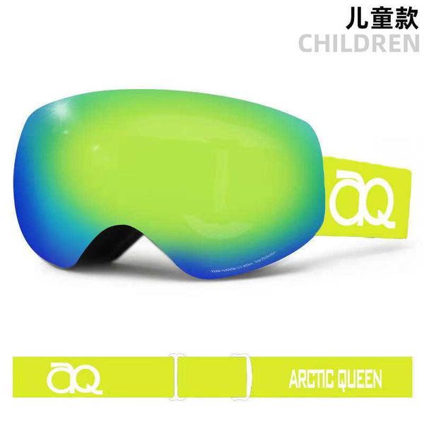 Lunettes de ski verres de ski Keka Keka Double-couche Fog Proof Snow Township Township Township Tourism Equipment Goggles