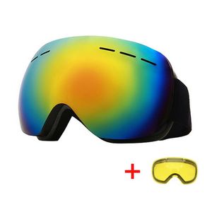 Ski Goggles unisex hd skiën winter dubbele lens anti-vog snowboard outdoor UV Protection Snowmobile Skating