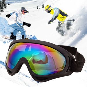 Ski-bril Winter Sneeuw Sport Snowboard Snowboard Snowmobi Anti-Fog Goggs Winddichte stofbestendige bril UV400 Skate Skate Sunglasses Eyewear L221022