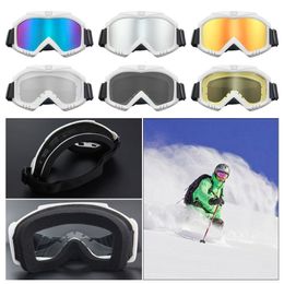 Gafas de esquí Gafas de esquí a prueba de viento de invierno Deportes al aire libre Niños A prueba de polvo Moto Ciclismo Lente Marco Gafas de sol 230920