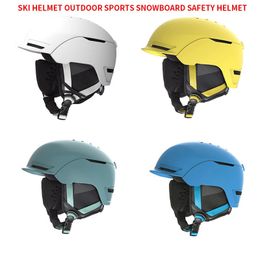Skihelm, Schutzbrille, Overall, ABSPCEPS, hochwertige Sicherheit für Ski, Outdoor-Sport, Snowboard und Skateboard, 240111