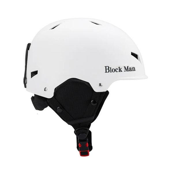 Casques de ski Adulte hiver chaud casque de Ski avec lunettes Sports de plein air Protection Ski snowboard casque tête équipement de Protection hommes et femmes 231102