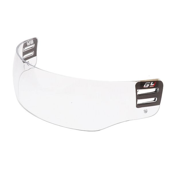 Casques de ski CE certifié anti-rayures anti-buée visière de hockey sur glace vue claire bouclier facial demi-protecteurs lunettes avec montage 231122
