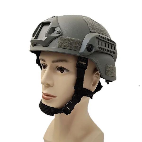 Casques de ski Casque rapide hautement militaire MICH2000 Airsoft tactique Painball CS SWAT équitation équipement de protection extérieur Premium 231113