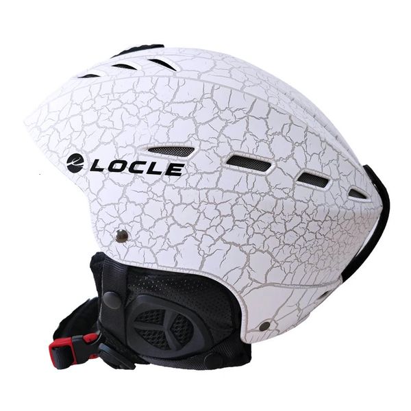 Cascos de esquí LOCLE Hombres Casco de esquí Mujeres Niños Niños Niñas Casco de esquí Patinaje Monopatín Moto de nieve Cascos de motocicleta Tamaño 5264 cm 231031