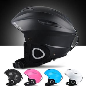 Casques de ski Loogdeel hiver adulte casque de Ski hommes intégralement moulé Snowboard casque femmes garder au chaud sécurité patinage Ski tête de protection 231102