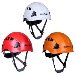 Casques de ski Alpiniste professionnel escalade casque de sécurité travail sauvetage spéléologie alpinisme équipement de rappel 230921