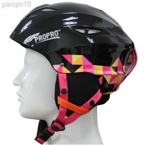 Skihelmen Skihelm Winter Snowboard Helm Volwassen Rolschaatsen Skateboard Moto Fiets Ski's Slee Sport Veiligheidshelm Kinderen Jongens Skate HKD230808