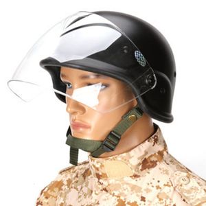 Skihelmen Tactische Militaire Airsoft M88 PASGT-helm met helder vizier Personeelspantsersysteem voor grondtroepen Combat Swat-helm 230921