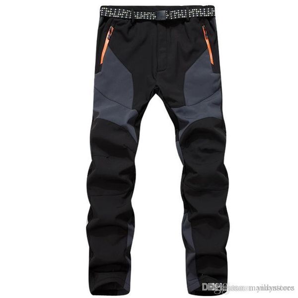 Pantalon de ski hiver extérieur coupe-vent Camping randonnée pantalon de snowboard hommes pantalon de neige pantalon imperméable coupe-vent chaud respirant Gor249G