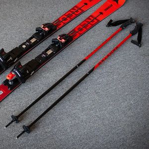 Bâtons de Ski snowboard personnalisé léger en Fiber de carbone sangle réglable poteau de cross-country 231215
