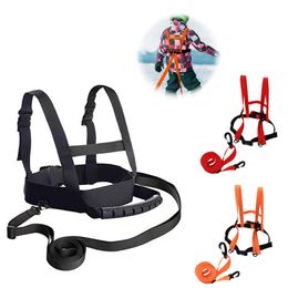 Ski Snowboard Zakken Kids Training Riem Anti Vallen Borstband Skiën Veiligheid Tractie Harnas Touw met Nylon Gespen 230729