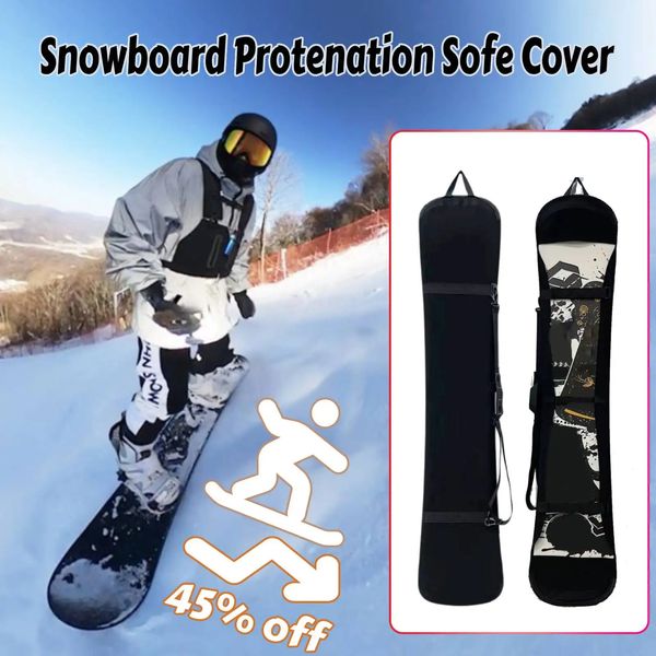 Ski Snowboard Cover Ski Snowboarding Snowboards Skis Carry Bag Monoboard Plate de protection Backpack résistant aux rayures 231227