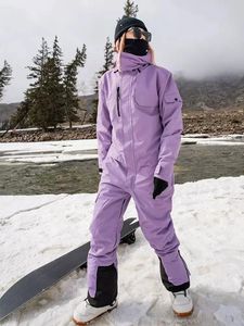 Skipak Waterdicht en ademend Snowboard Winter Werkkleding Broek Ski-jas Dames Heren Sneeuwkleding Dames skipak 240111