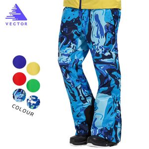 Pantalones BIB de esquí para hombre, pantalones cálidos impermeables de invierno para Snowboard al aire libre para -20 grados L221025