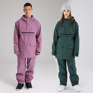 Chaquetas de esquí 2022, deporte de invierno para mujer, traje de montaña para la nieve, chaqueta para exteriores, pantalones, chándal de snowboard para hombre, conjunto térmico, ropa alpina para hombre