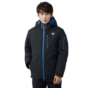 Chaquetas de esquí para hombre, traje de esquí para deportes al aire libre, resistente al viento, cálido, impermeable para montañismo, otoño e invierno