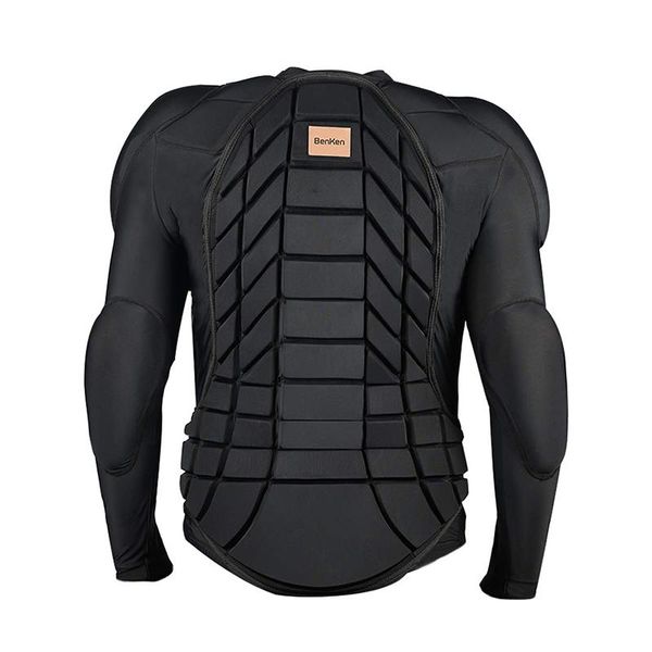 Chaquetas de esquí BenKen Camisas deportivas anticolisión Equipo de protección ultraligero Armadura para exteriores Protector de columna vertebral