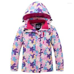 Skiing Jackets Children's Ski Suit jongens meisjes warm verdikte snowboard dubbele snowboarden kleding kostuum winter