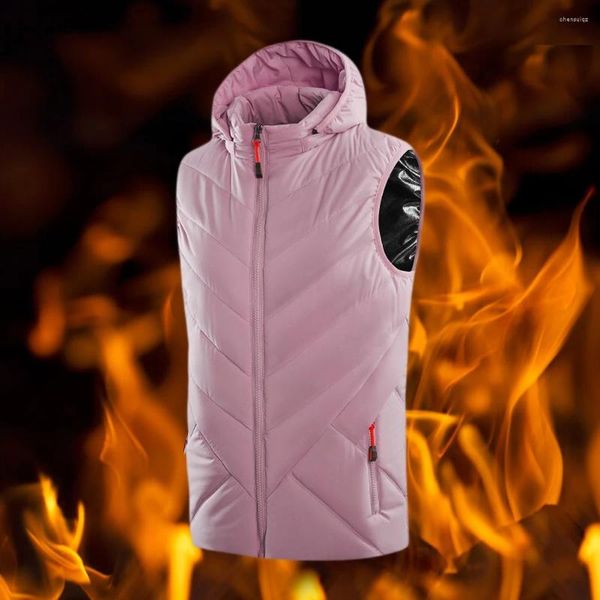 Vestes de ski gilet chauffant 11 Zones de chauffage électrique intelligent USB charge corps plus chaud gilet thermique pour hommes femmes